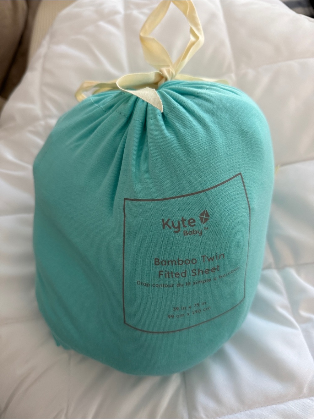 Kyte BABY Bamboo Twin Fitted Sheet